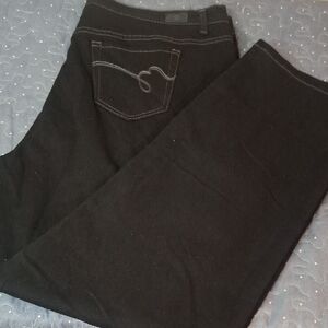 Bandolinoblu Mandie Women's Black Jeans size 20W